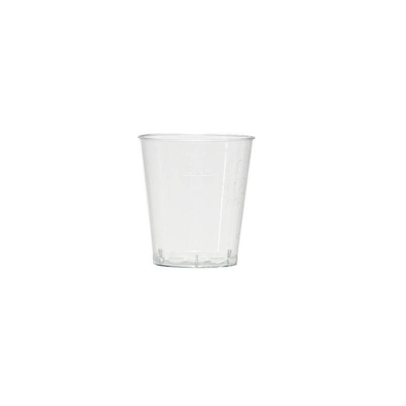 GLASS Tasting transparent crystal injected 6 cl - the 50