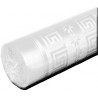Tovaglia bianca Larghezza carta damascata 1,20m - Rotolo da 50m