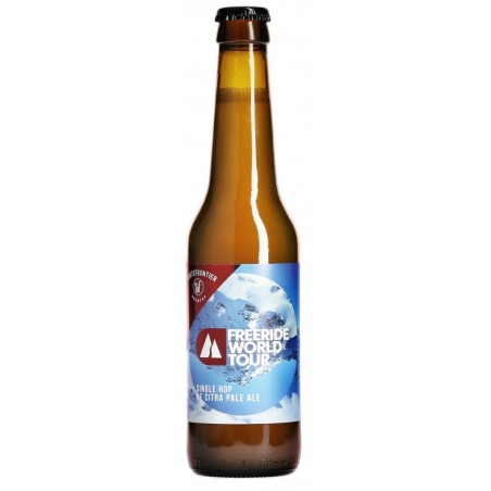 Beer WHITE FRONTIER FWT Freeride World Tour Swiss Blond 5 ° 33 cl
