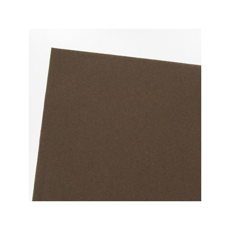 Chocolate brown tablecloth in non-woven paper width 1.20 m - 25 m roll