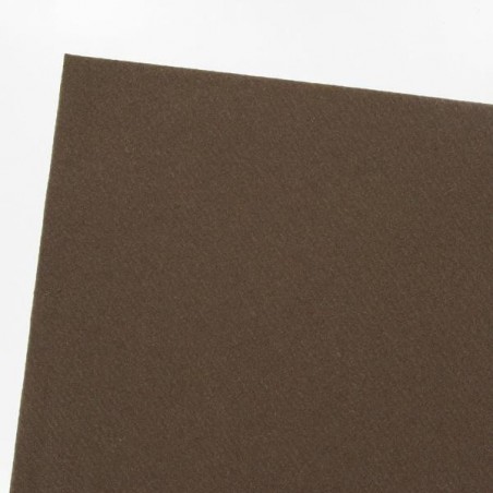 Schokoladenbraune Tischdecke aus Vliespapier Breite 1,20 m - 25 m Rolle