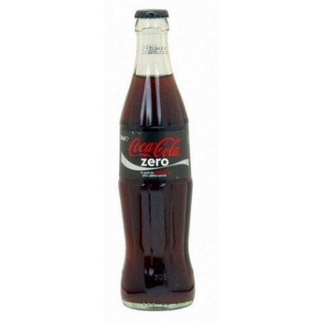 COCA COLA Zero 24 botellas de 33 cl en vidrio retornable (depósito de 5,50 € incluido en el precio)