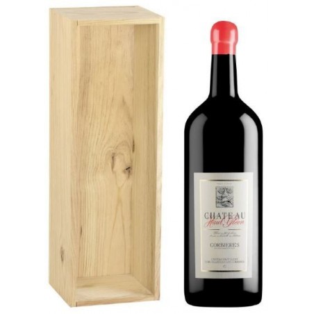 Château Haut Gléon CORBIERES Vino rosso DOP 3 L nella sua custodia in legno