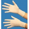 Latex gloves size XL (9/10) disposable, dispenser box of 100 gloves