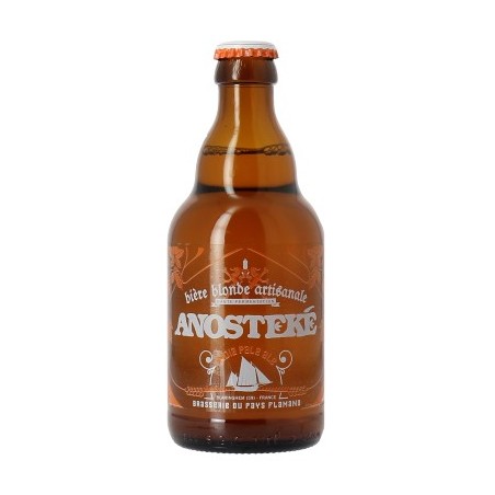 Bière ANOSTEKE IPA Blonde Française 6° 33 cl