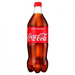 COCA-COLA mascota de botella de plástico 1 L