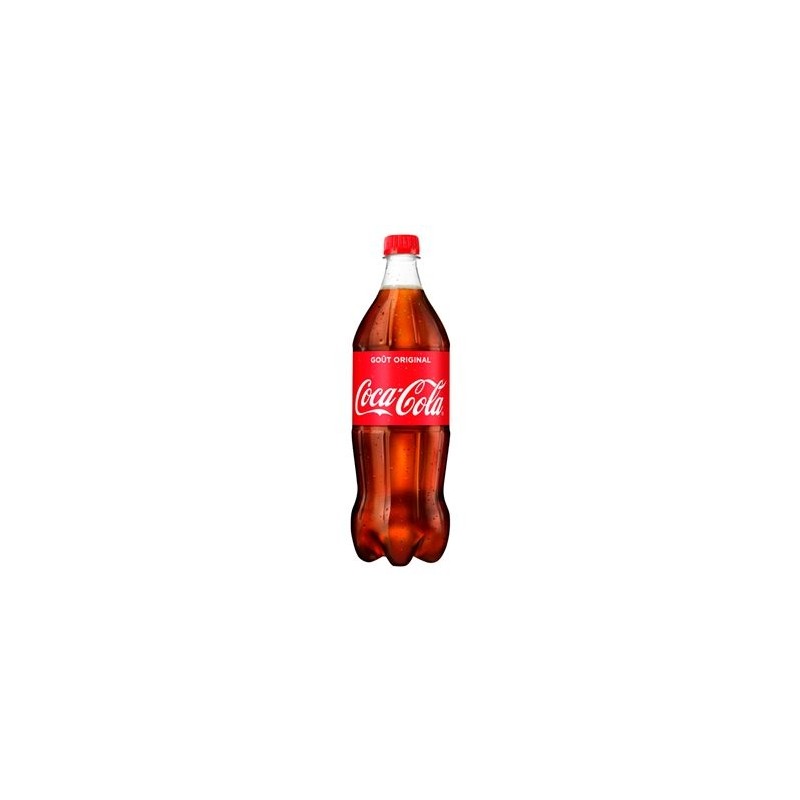 COCA-COLA plastic bottle pet 1 L