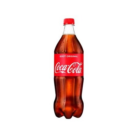 COCA-COLA plastic bottle pet 1 L