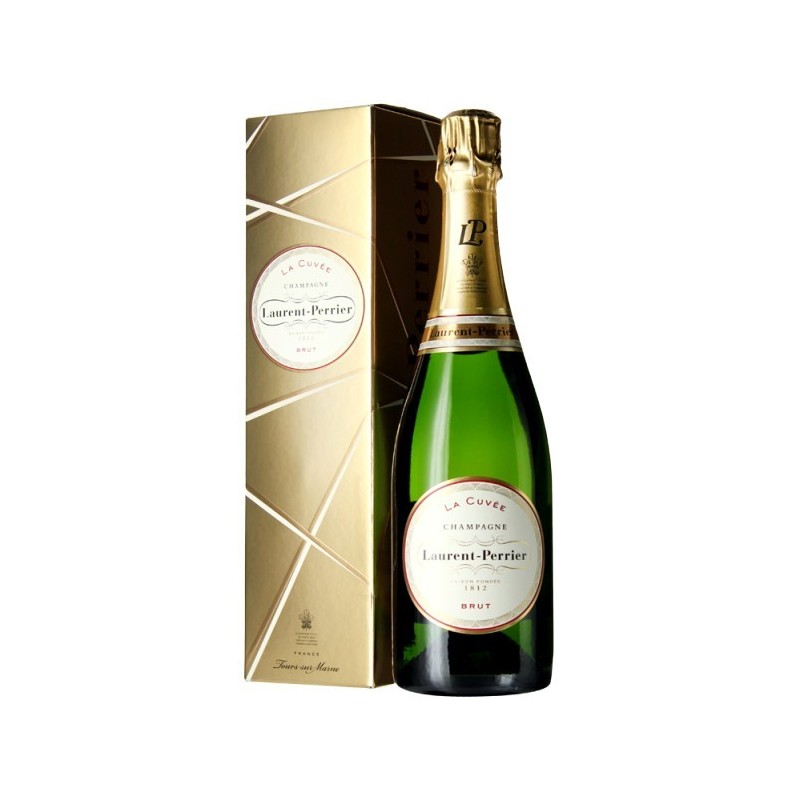 Laurent-Perrier El Cuvée CHAMPAGNE BRUT Vino blanco DOP 75 cl en su estuche dorado