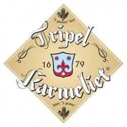Cerveza KARMELIET Triple Bélgica 8 ° barril 30 L (depósito de 30 EUR incluido en el precio) cabeza puntiaguda