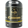 Bière LEFFE ROYALE Ambrée Belge 7.5° fût de 6 L pour machine Perfect Draft Philips (7.10 EUR de consigne comprise dans le prix)