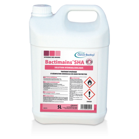 GEL idroalcolico Bactimains GHA - Tanica da 5 litri