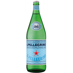 SAN PELLEGRINO Wasser - 12 Flaschen 1 L in Mehrwegglas (Kaution von 4,20 € im Preis inbegriffen)