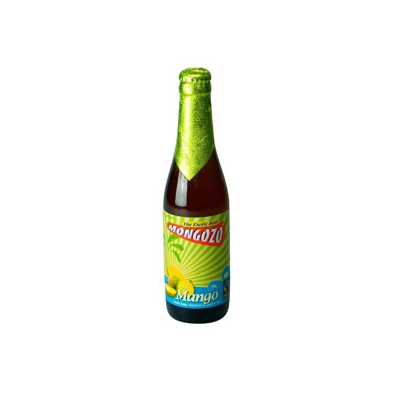 Bière MONGOZO Blanche à la Mangue Belge 3.6° 33 cl