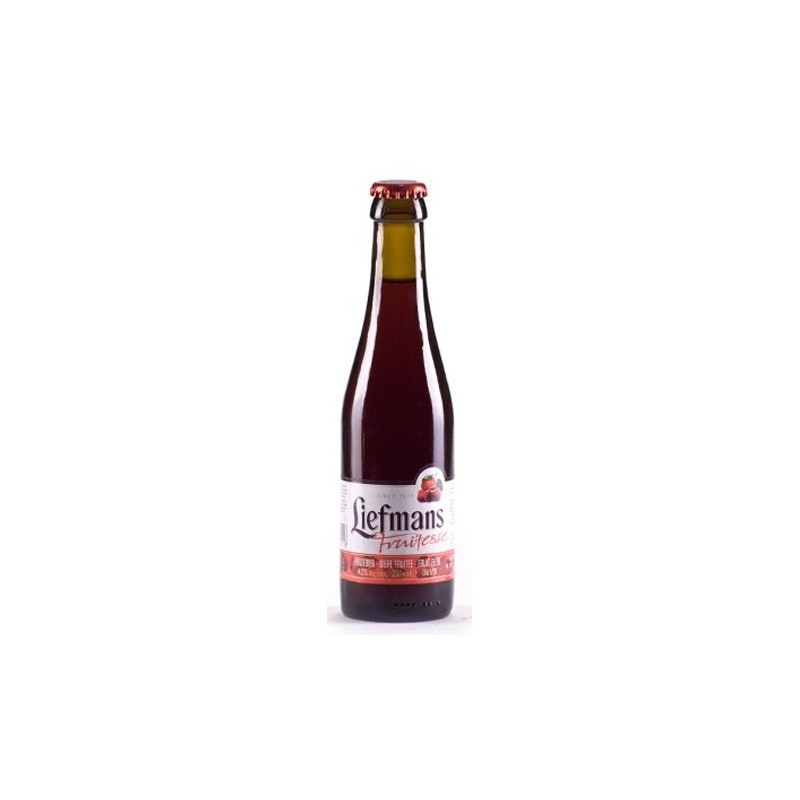 Bier auf den Felsen Liefmans Fruitesse Blonde Rote Früchte Belgian 3,8 ° 25 cl