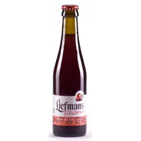Bière LIEFMANS Fruitesse On The Rocks Blonde Fruits Rouge Belge 3.8° 25 cl