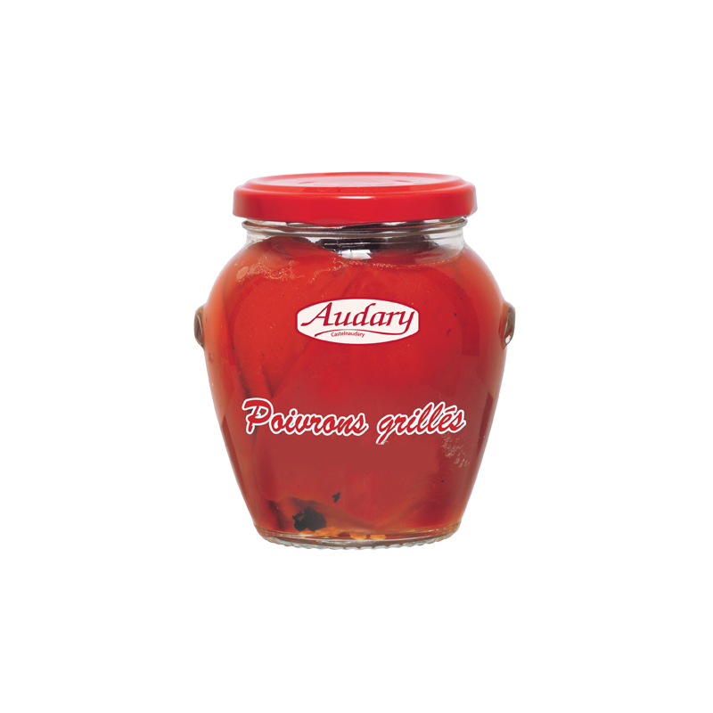 Audary Roasted PEPPERS - Jar 260 g