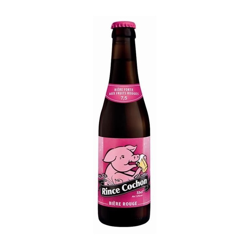 RINCE COCHON Red Fruits beer French Blonde 7.5 ° 33 cl