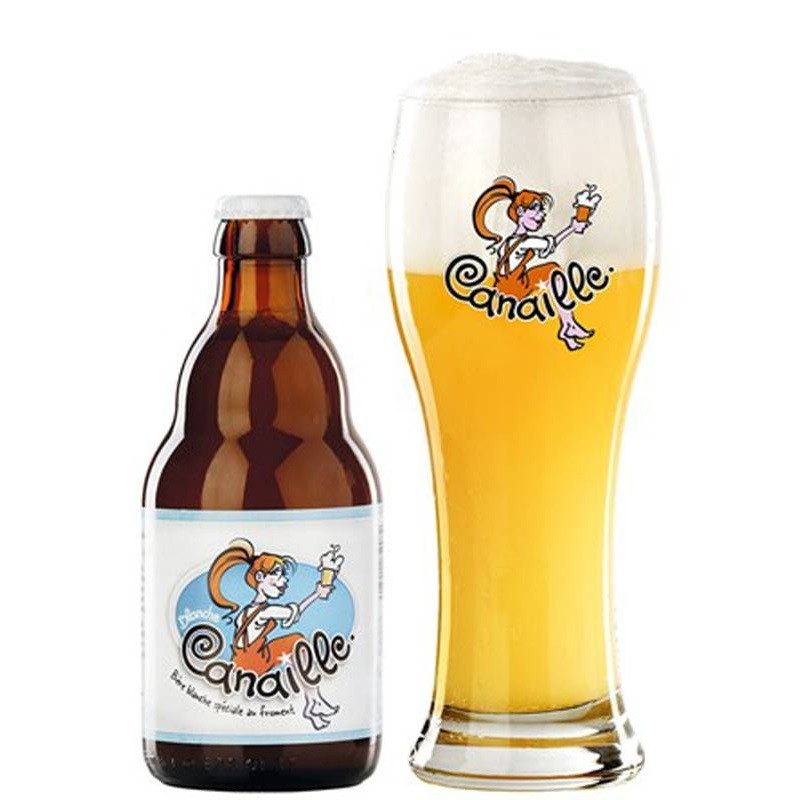 CANAILLE Weißes belgisches Bier 5,2 ° 33 cl