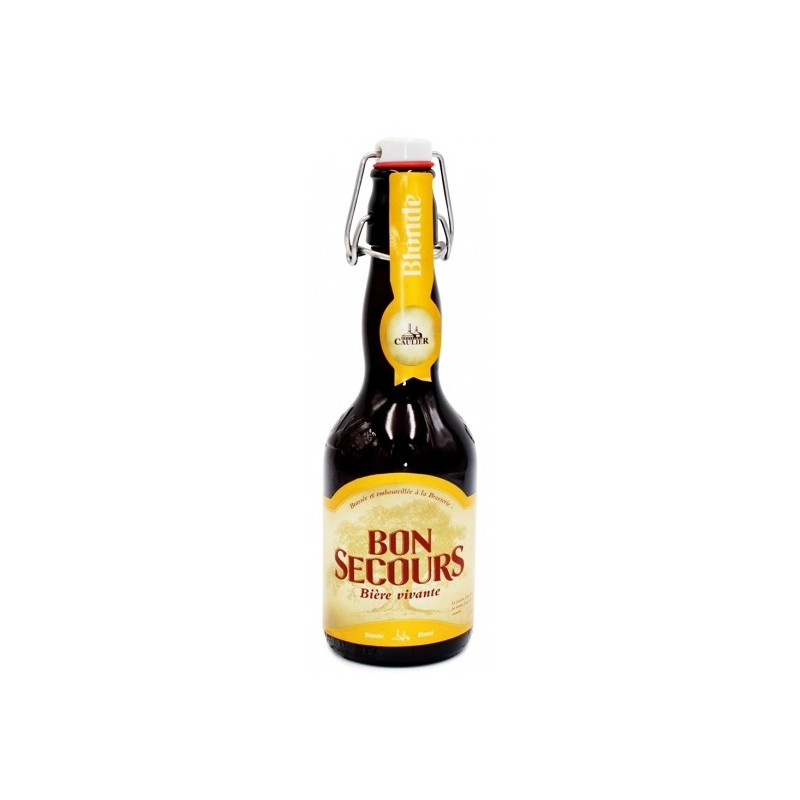 Bière BON SECOURS Blonde Belge 8° 33 cl