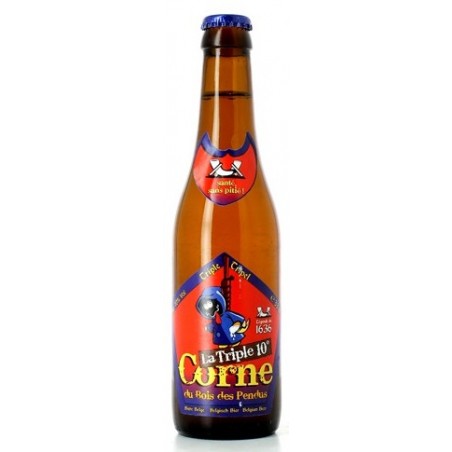 Bière LA CORNE du Bois des Pendus Triple Belge 10° 33 cl