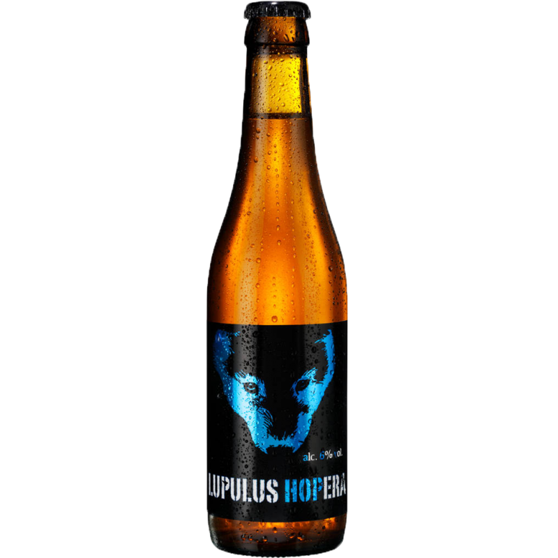 LUPULUS HOPERA beer Belgian bung 6 ° 33 cl