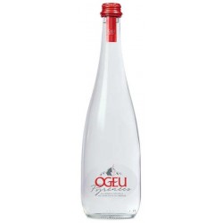OGEU Bottiglia in vetro per acqua minerale frizzante 75 cl