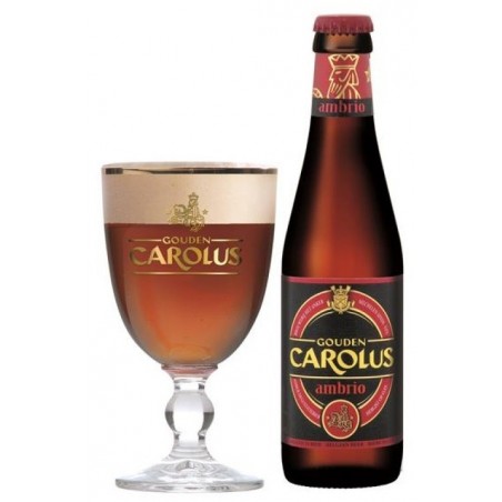 CAROLUS AMBRIO Cerveza Belga Ambar 8 ° 33 cl