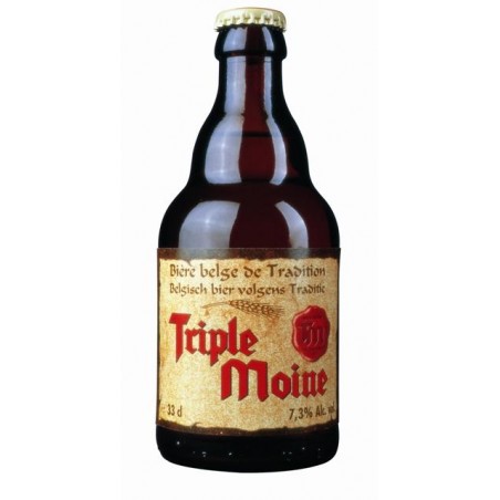 Bière TRIPLE MOINE Triple Belge 7.3° 33 cl