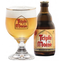 TRIPLE MOINE Dreifaches belgisches Bier 7,3 ° 33 cl