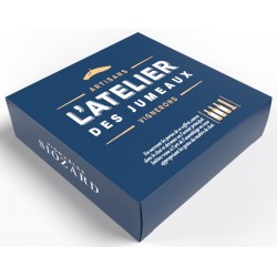 BORDEAUX Oenological BOX L'Atelier Des Jumeaux 3 Flaschen Rotwein PDO Vignobles Siozard 75 cl