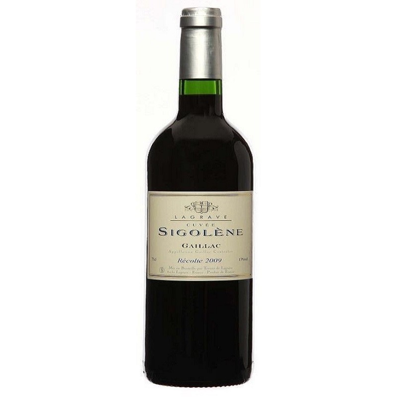 Terroir de Lagrave GAILLAC Cuvée Sigolène Vin Rouge AOC magnum 150 cl