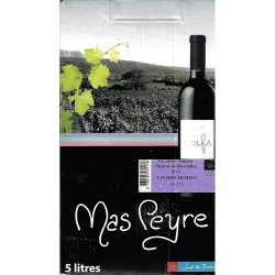La Rage du Soleil Mas Peyre MUSCAT DE RIVESALTES Vin Blanc Doux Naturel AOC Fontaine à vin BIB 5 L BIO