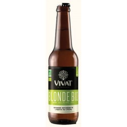 Bière VIVAT BIO Blonde Française 6° 33 cl