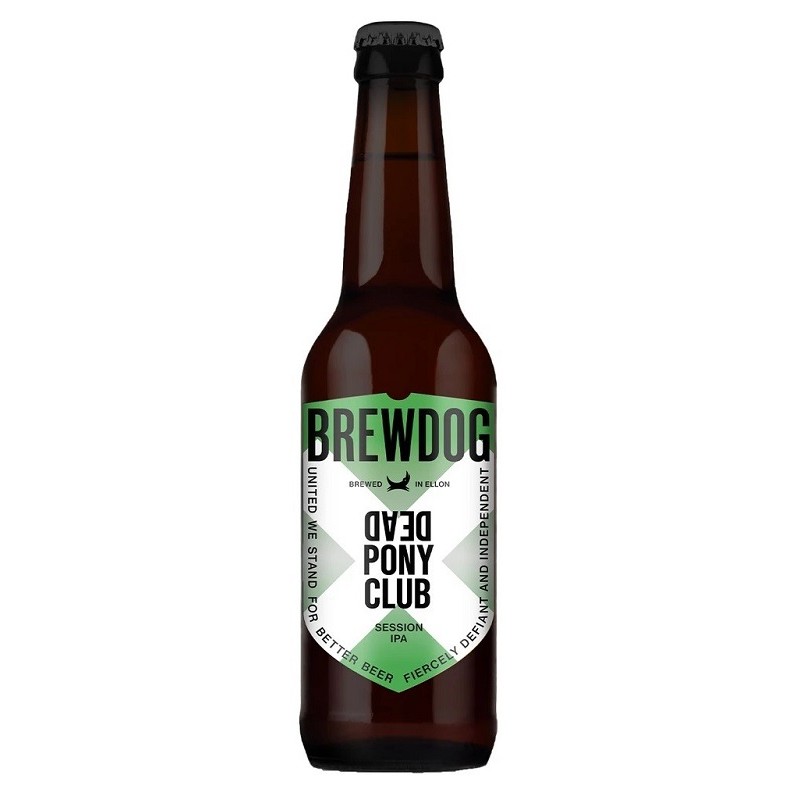 Beer BREWDOG DEAD PONY CLUB IPA Blond Scotland / Ellon 3.8 ° 33 cl
