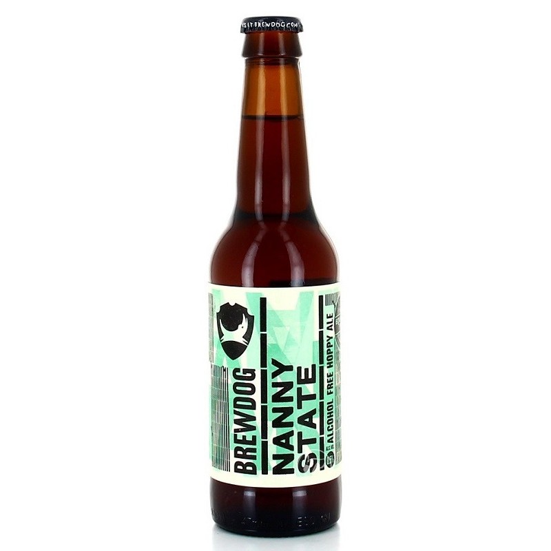 Beer BREWDOG NANNY STATE Amber Scotland / Ellon No Alcohol 0.5 ° 33 cl