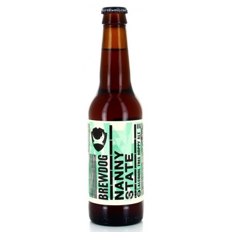 BrewDog NANNY cerveza ESTADO ámbar Escocia / Ellon Libre de Alcohol 0,5 33 cl