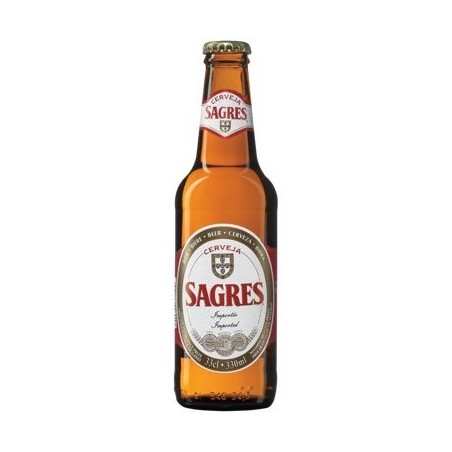 Birra bionda Sagres Portogallo 5 33 cl