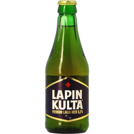 Bière LAPIN KULTA Blonde Finlande 5.2° 31.5 cl