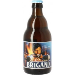 Bernsteinfarbenes Bier BRIGAND Belgien 9 ° 33 cl