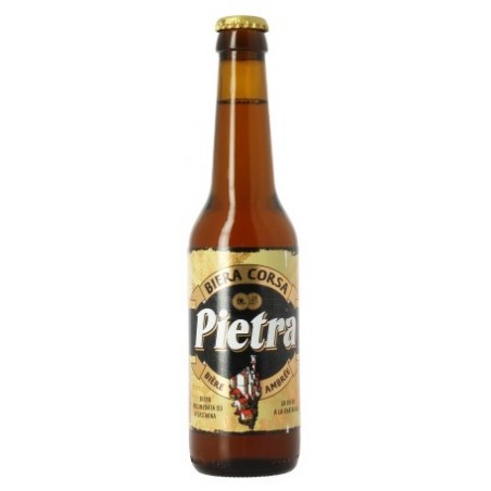 Bière PIETRA à la faine de chataigne Ambrée Corse 6° 33 cl