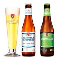 MONGOZO Pilsner Bier Belgische Blondine GLUTENFREI 5 ° 33 cl