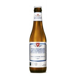 Cerveza Belga Blanca MONGOZO SIN GLUTEN 4.8 ° 33 cl