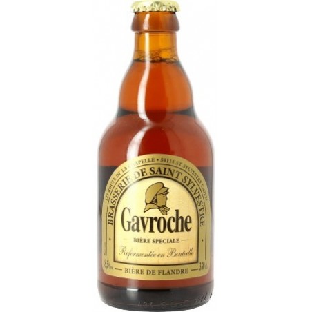 Bière GAVROCHE Ambrée France 8.5° 33 cl