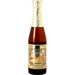 Bier LINDEMANS PECHERESSE Blond mit belgischem Pfirsich 2,5 ° 25 cl