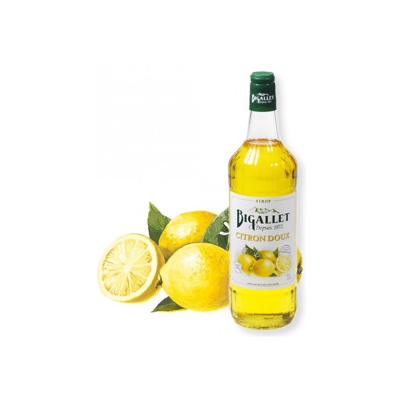 SIROP de citron doux Bigallet 1 L