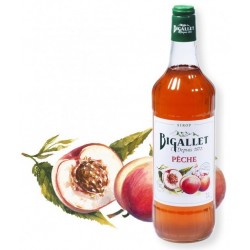 peach syrup Bigallet 1 L