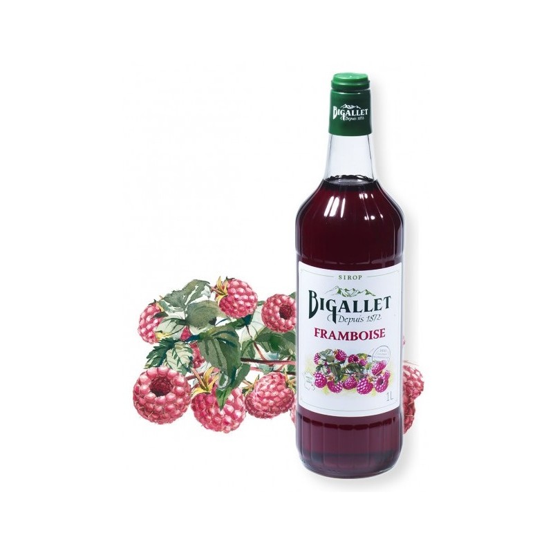 Raspberry Syrup Bigallet 1 L
