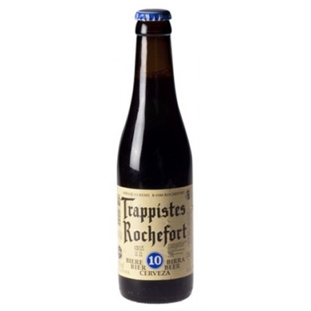 Bier belgischen Rochefort 10 Brown 11,3 ° 33 cl
