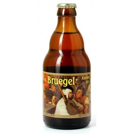 Beer BRUEGEL Ambrée Belgium 5.2 ° 33 cl